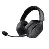 Trust GXT 493 Carus ausinės laidinės ir belaidės, antgalvinės, žaidimams, USB Type-C / USB Type-A, Bluetooth, juodos