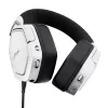 Trust GXT 493W Carus ausinės su mikrofonu, belaidės ir laidinės, 50 mm, 20–20 000 Hz, USB-C / USB-A, Bluetooth, baltos