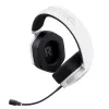 Trust GXT 493W Carus ausinės su mikrofonu, belaidės ir laidinės, 50 mm, 20–20 000 Hz, USB-C / USB-A, Bluetooth, baltos