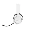 Trust GXT 493W Carus ausinės su mikrofonu, belaidės ir laidinės, 50 mm, 20–20 000 Hz, USB-C / USB-A, Bluetooth, baltos