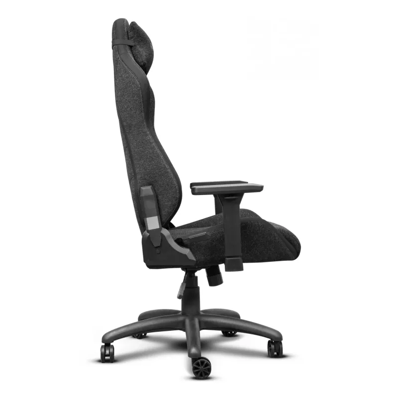 Universali žaidimų kėdė TRUST GXT 723 – paminkštinta sėdynė, max 150 kg, 710×750 mm, aukštis iki 134 cm, pilka