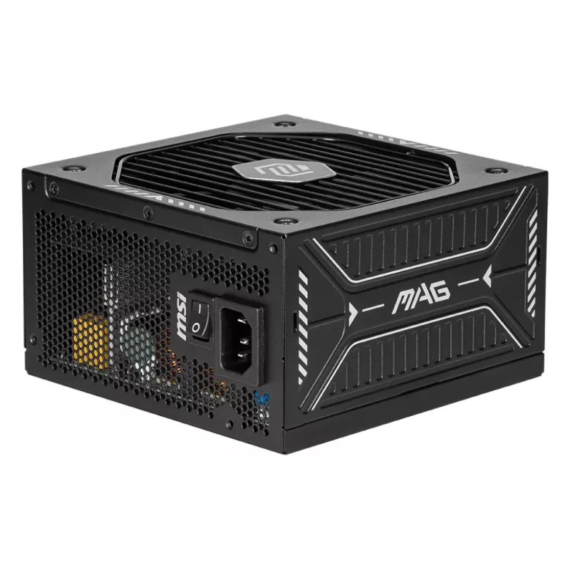 MSI MAG A650GLS PCIE5 maitinimo blokas 650 W 24-pin ATX ATX juodas