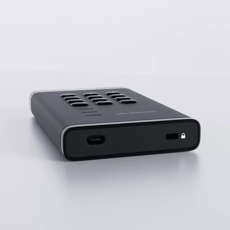 iStorage diskAshur PRO³ HDD 4TB – Saugus nešiojamas kietasis diskas
