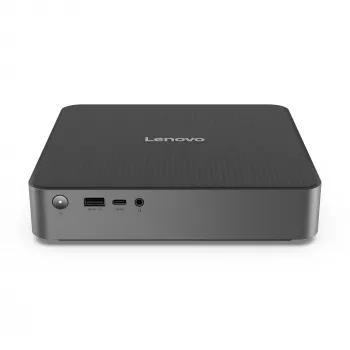 Lenovo IdeaCentre Mini 01IRH10R Intel Core 5 210H 16 GB DDR5-SDRAM 512 GB SSD Windows 11 Pro Mini PC Pilka