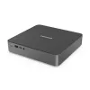 Lenovo IdeaCentre Mini 01IRH10R Intel Core 5 210H 16 GB DDR5-SDRAM 512 GB SSD Windows 11 Pro Mini PC Pilka