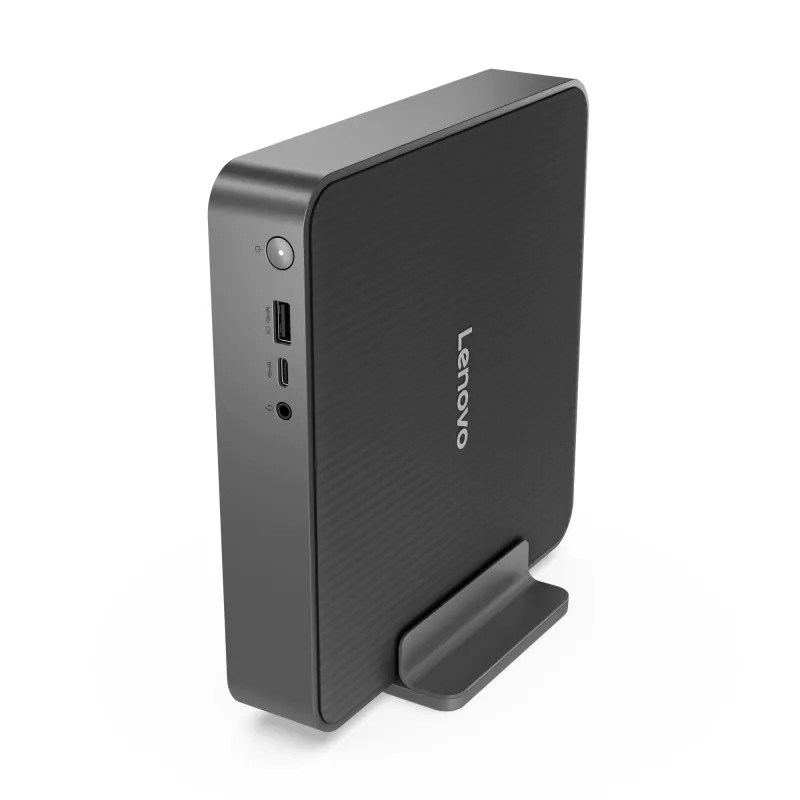 Lenovo IdeaCentre Mini 01IRH10R Intel Core 5 210H 16 GB DDR5-SDRAM 512 GB SSD Windows 11 Pro Mini PC Pilka