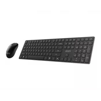 MSI FORGE K210 belaidis klaviatūros ir pelės rinkinys, USB, juodas