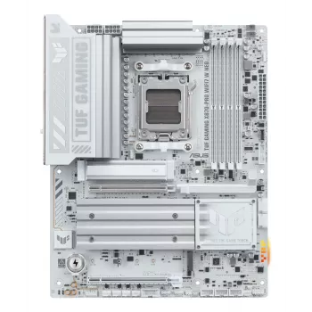Pagrindinė plokštė ASUS TUF GAMING X870-PRO WIFI7 W NEO, AMD X870, Socket AM5, ATX, DDR5, 4 DIMM, 256 GB, Wi‑Fi 7, 5Gb Ethernet