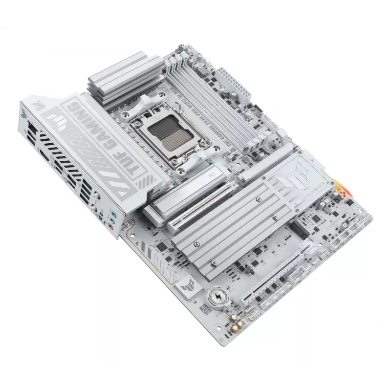 Pagrindinė plokštė ASUS TUF GAMING X870-PRO WIFI7 W NEO, AMD X870, Socket AM5, ATX, DDR5, 4 DIMM, 256 GB, Wi‑Fi 7, 5Gb Ethernet