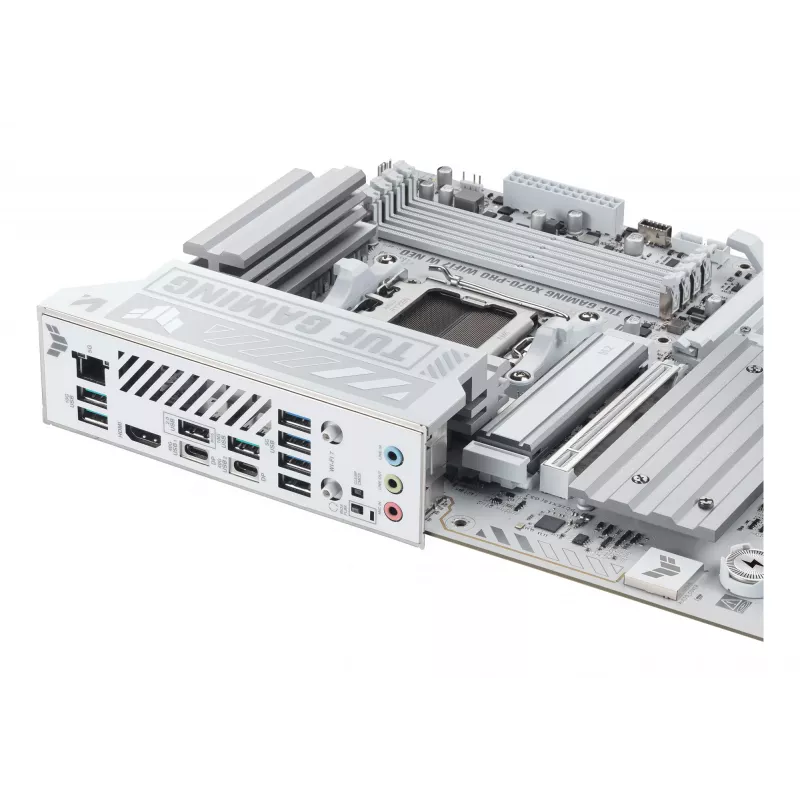 Pagrindinė plokštė ASUS TUF GAMING X870-PRO WIFI7 W NEO, AMD X870, Socket AM5, ATX, DDR5, 4 DIMM, 256 GB, Wi‑Fi 7, 5Gb Ethernet