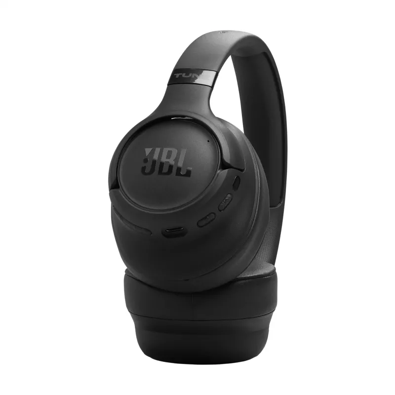 Ausinės JBL Tune 780NC belaidės laidinės, ausinė juosta, skambučiai/muzika, USB Type-C, Bluetooth, juodos