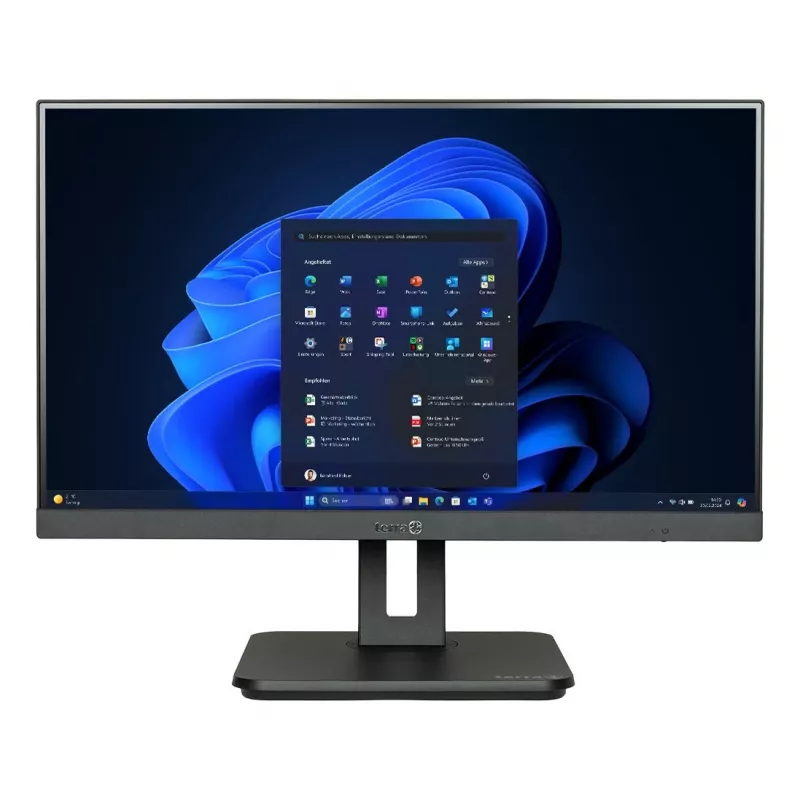 TERRA 1000036 Viskas viename kompiuteris / darbo stotis Intel® Core™ i5 i5-14500 60,5 cm (23,8 colio) 1920 x 1080 pikselių 16 GB DDR5-SDRAM 1 TB SSD Windows 11 Pro Wi-Fi 6 (802.11ax) Juoda