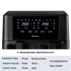 Ariete 4631 Dviguba oro gruzdintuvė 9L, 2400W, 11 programų, juoda