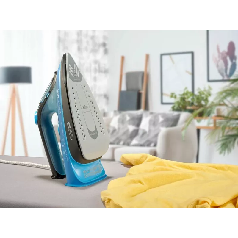 Braun FI3194BK Garinis lygintuvas su keraminiu padu 2400 W Juodas, Mėlynas