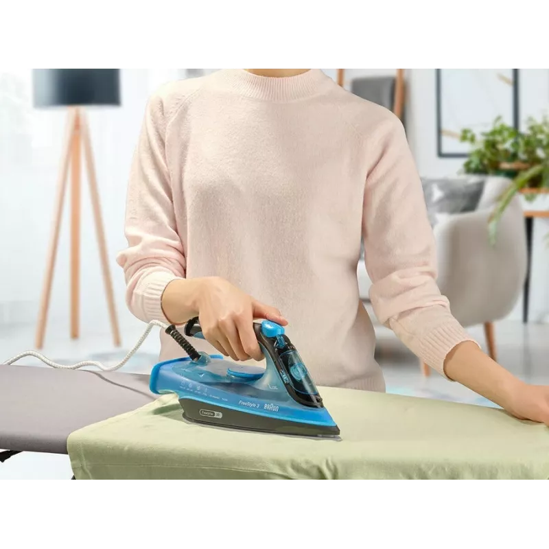 Braun FI3194BK Garinis lygintuvas su keraminiu padu 2400 W Juodas, Mėlynas