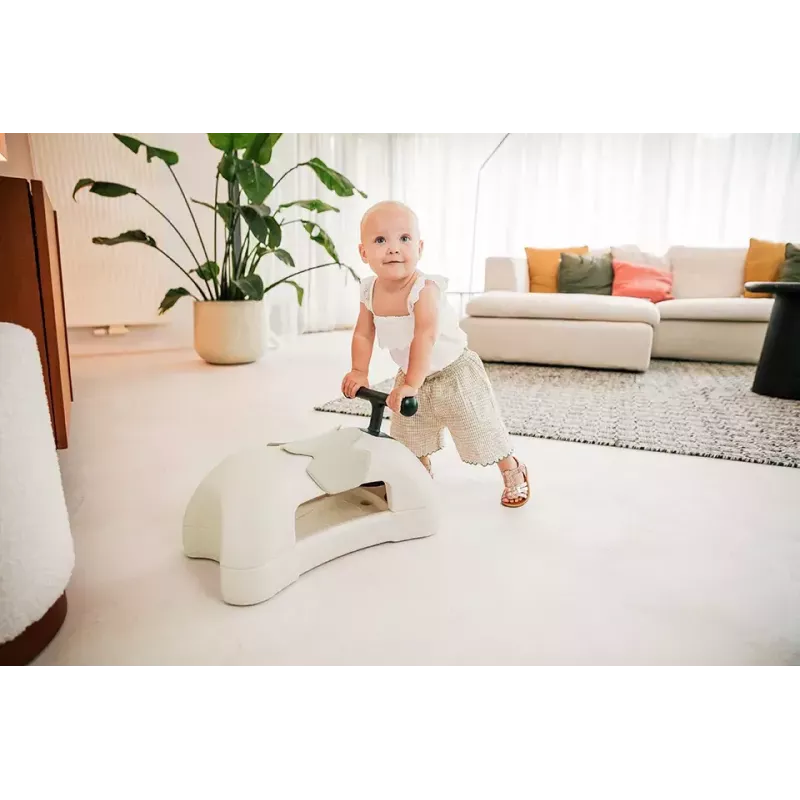 Vaikštynė ir važinėtuvė 3 viename Baby Walker Scoot & Ride 96596 Smėlio spalva Nuo 6 mėn. BPA ir PVC be