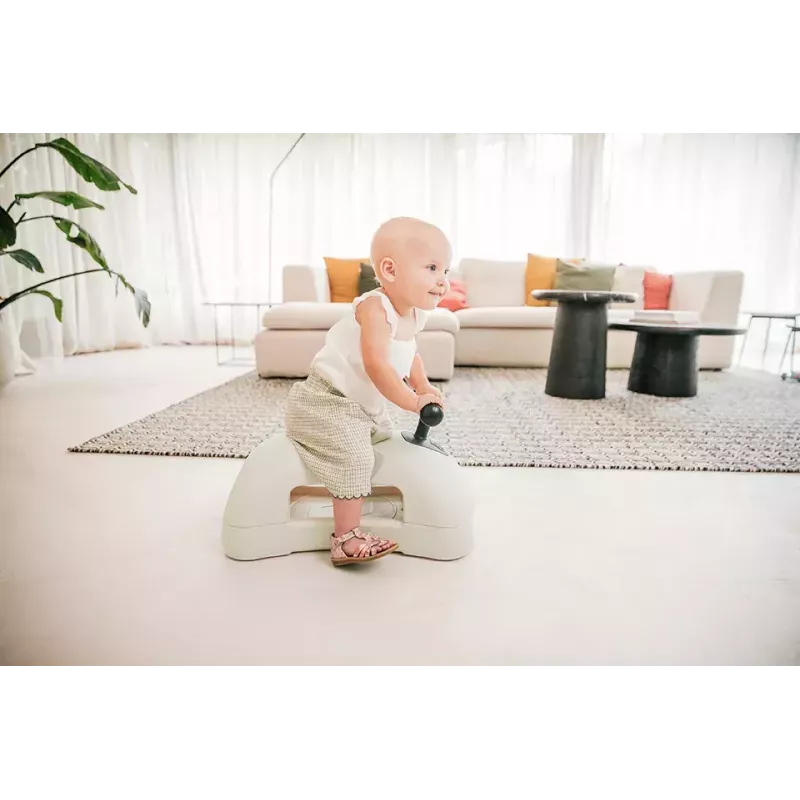 Vaikštynė ir važinėtuvė 3 viename Baby Walker Scoot & Ride 96596 Smėlio spalva Nuo 6 mėn. BPA ir PVC be