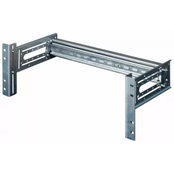 Bėgelis 19 colių EQUIP EZR-DIN-4, 4U DIN, RAL7035 pilkas, 485×210 mm