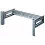 Bėgelis 19 colių EQUIP EZR-DIN-4, 4U DIN, RAL7035 pilkas, 485×210 mm