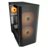 PC Midi Tower korpusas Cougar Airface FLO ARGB, juodas