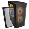 PC Midi Tower korpusas Cougar Airface FLO ARGB, juodas
