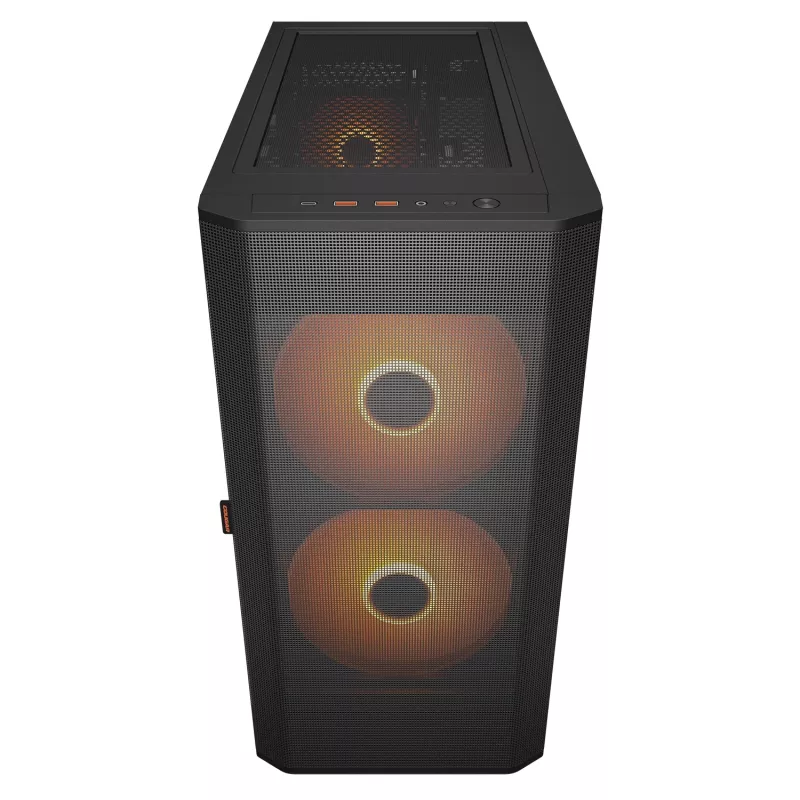 PC Midi Tower korpusas Cougar Airface FLO ARGB, juodas