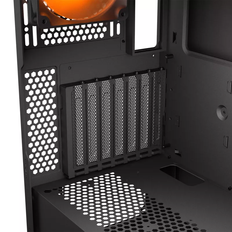 PC Midi Tower korpusas Cougar Airface FLO ARGB, juodas