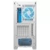 COUGAR Airface FLO ARGB White Midi Tower korpusas — 2x180mm priekyje, 1x120mm gale, 2.5/3.5 colio HDD, 240×480×509 mm