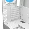 COUGAR Airface FLO ARGB White Midi Tower korpusas — 2x180mm priekyje, 1x120mm gale, 2.5/3.5 colio HDD, 240×480×509 mm