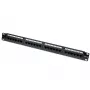 Techly I-PP 24-RU-C6T skydinė plokštė UTP 24 prievadai RJ45 Cat.6