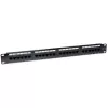 Techly I-PP 24-RU-C6T skydinė plokštė UTP 24 prievadai RJ45 Cat.6