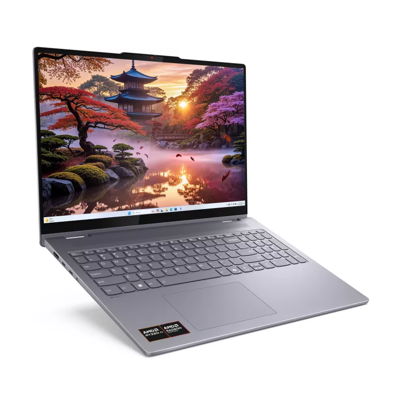 Lenovo IdeaPad 5 2-in-1 16AKP10 Copilot+ PC AMD Ryzen™ AI 5 340 Hibridinis (2-in-1) 40,6 cm (16 colių) Liečiamas WUXGA 16 GB LPDDR5x-SDRAM 1 TB SSD Wi-Fi 7 (802.11be) Windows 11 Home Pilka