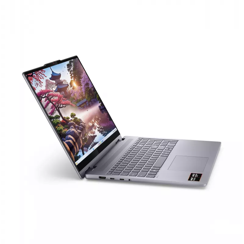 Lenovo IdeaPad 5 2-in-1 16AKP10 Copilot+ PC AMD Ryzen™ AI 5 340 Hibridinis (2-in-1) 40,6 cm (16 colių) Liečiamas WUXGA 16 GB LPDDR5x-SDRAM 1 TB SSD Wi-Fi 7 (802.11be) Windows 11 Home Pilka