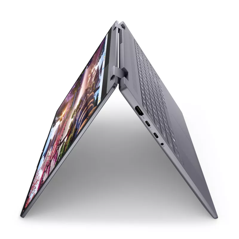 Lenovo IdeaPad 5 2-in-1 16AKP10 Copilot+ PC AMD Ryzen™ AI 5 340 Hibridinis (2-in-1) 40,6 cm (16 colių) Liečiamas WUXGA 16 GB LPDDR5x-SDRAM 1 TB SSD Wi-Fi 7 (802.11be) Windows 11 Home Pilka