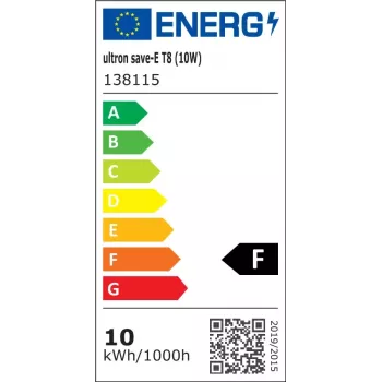 Energiją taupanti lempa Ultron 138115 10W G13 4000K