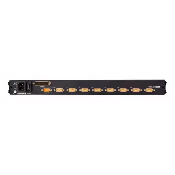 Rack konsolė Secomp CL5708MW 17,3 col. (43,9 cm) LCD 1920×1080, USB/PS2 klaviatūra ir pelė, VGA, 1U, juoda