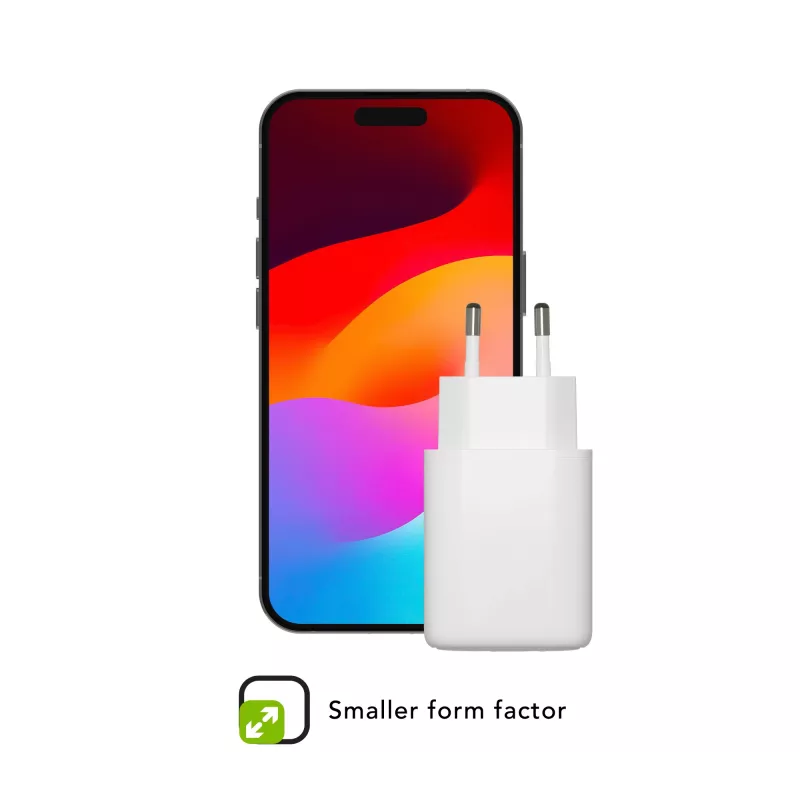 dbramante1928 re-charge Pro - EU sieninis įkroviklis 2x USB-C 20W - balta