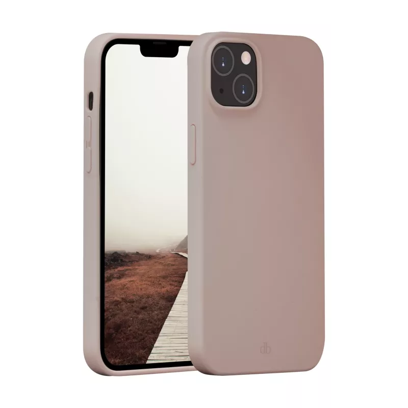 Dėklas telefonui dbramante1928 Costa Rica, skirtas iPhone 14 Plus (6,7 colio), rožinis smėlis