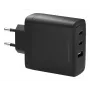 Įkroviklis dbramante1928 re-charge IT EU W, 2x USB-C 100W + 1x USB-A, vidaus, AC, juodas