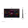 LG UHD AI 65UA75003LA televizorius 165,1 cm (65 col.) 4K Ultra HD Smart TV Wi-Fi juodas