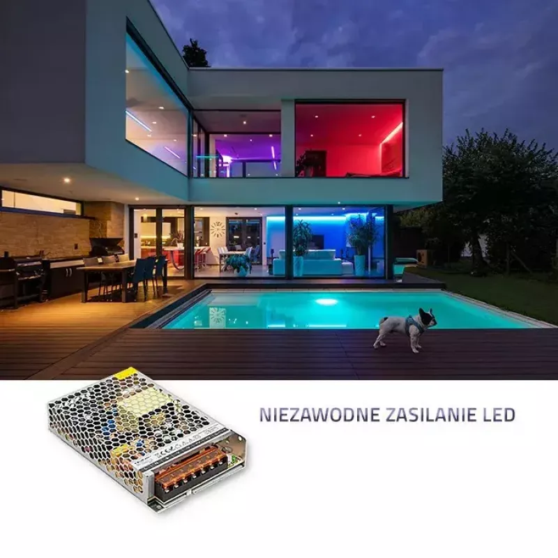 LED tvarkyklė QOLTEC 50967, pastovios įtampos/srovės, IP20, 150W