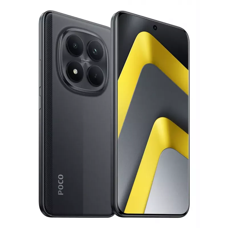 Išmanusis telefonas POCO M8 Pro 5G — 6,83 colio (17,4 cm), Snapdragon 7s Gen 4, 8 GB RAM, 256 GB, 6500 mAh, Dual SIM, Juodas