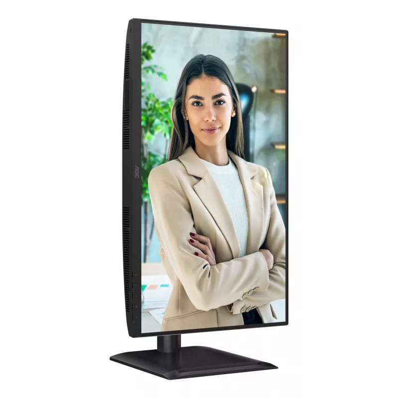 AOC 24P4CV monitor kompiuteriui 60,5 cm (23,8 col.) 1920 x 1080 pikselių Full HD LED juodas