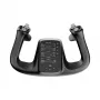 MOZA MFY YOKE skrydžio pagrindas – juodas ABS ir legiruoto plieno skrydžio pagrindas, 142,5×202×313 mm