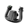 MOZA MFY YOKE skrydžio pagrindas – juodas ABS ir legiruoto plieno skrydžio pagrindas, 142,5×202×313 mm