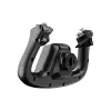 MOZA MFY YOKE skrydžio pagrindas – juodas ABS ir legiruoto plieno skrydžio pagrindas, 142,5×202×313 mm
