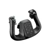 MOZA MFY YOKE skrydžio pagrindas – juodas ABS ir legiruoto plieno skrydžio pagrindas, 142,5×202×313 mm