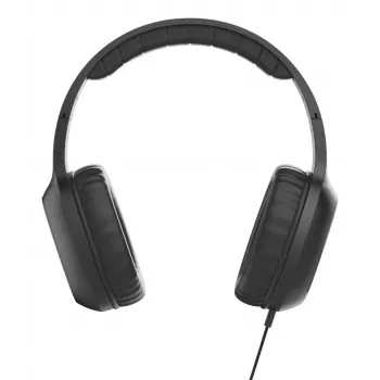 Ausinės Hama 221784 OnEar Stereo KH Fun II, laidinės, ant ausų, juodos, skirtos skambučiams ir muzikai