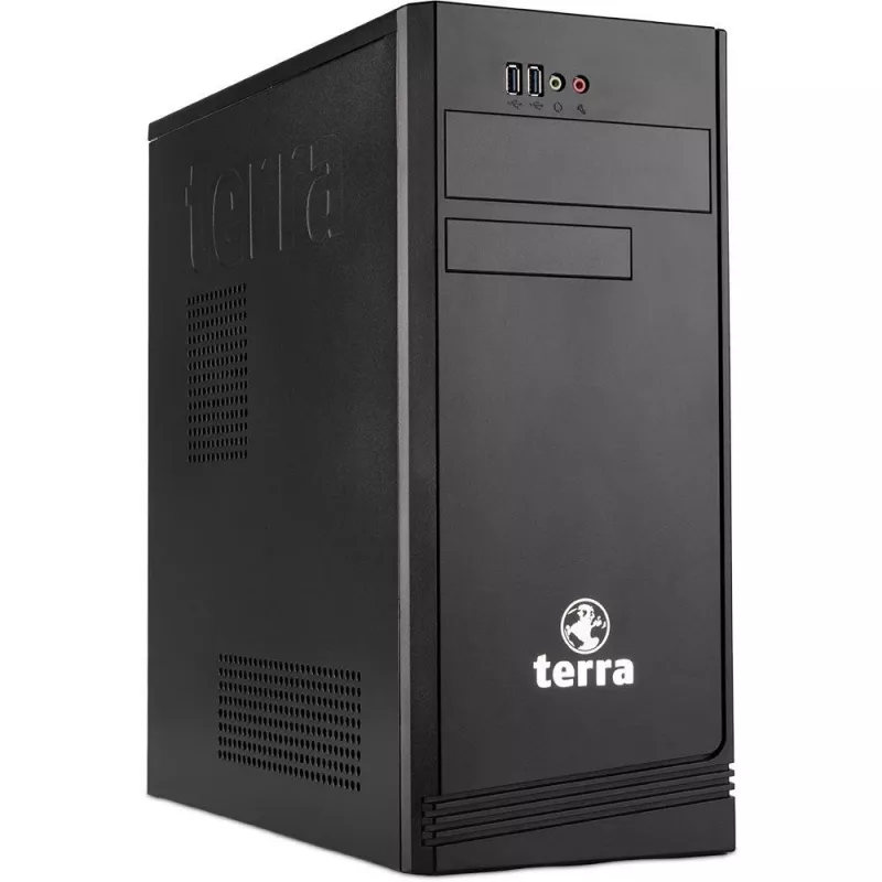 TERRA 1000079 stacionarus kompiuteris Intel Core Ultra 7 265 / 16 GB DDR5 / 1 TB SSD / Windows 11 Pro / Midi Tower / Juoda