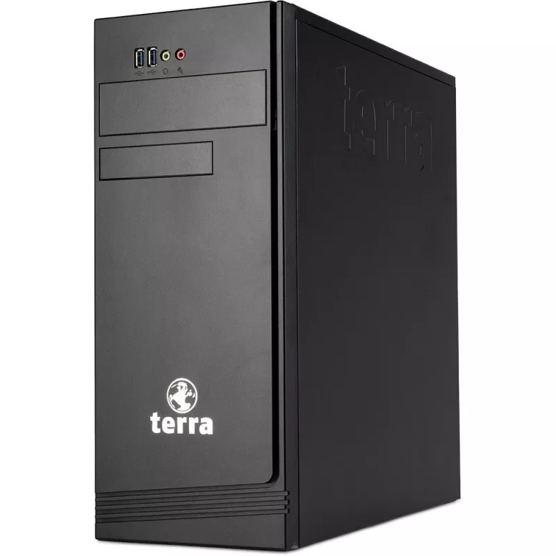 TERRA 1000079 stacionarus kompiuteris Intel Core Ultra 7 265 / 16 GB DDR5 / 1 TB SSD / Windows 11 Pro / Midi Tower / Juoda